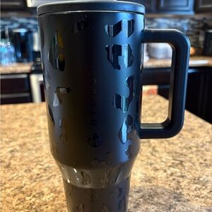 Hydrojug Black Leopard 40 oz Traveler